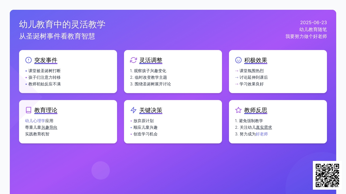 幼儿教育随笔我要努力做个好老师