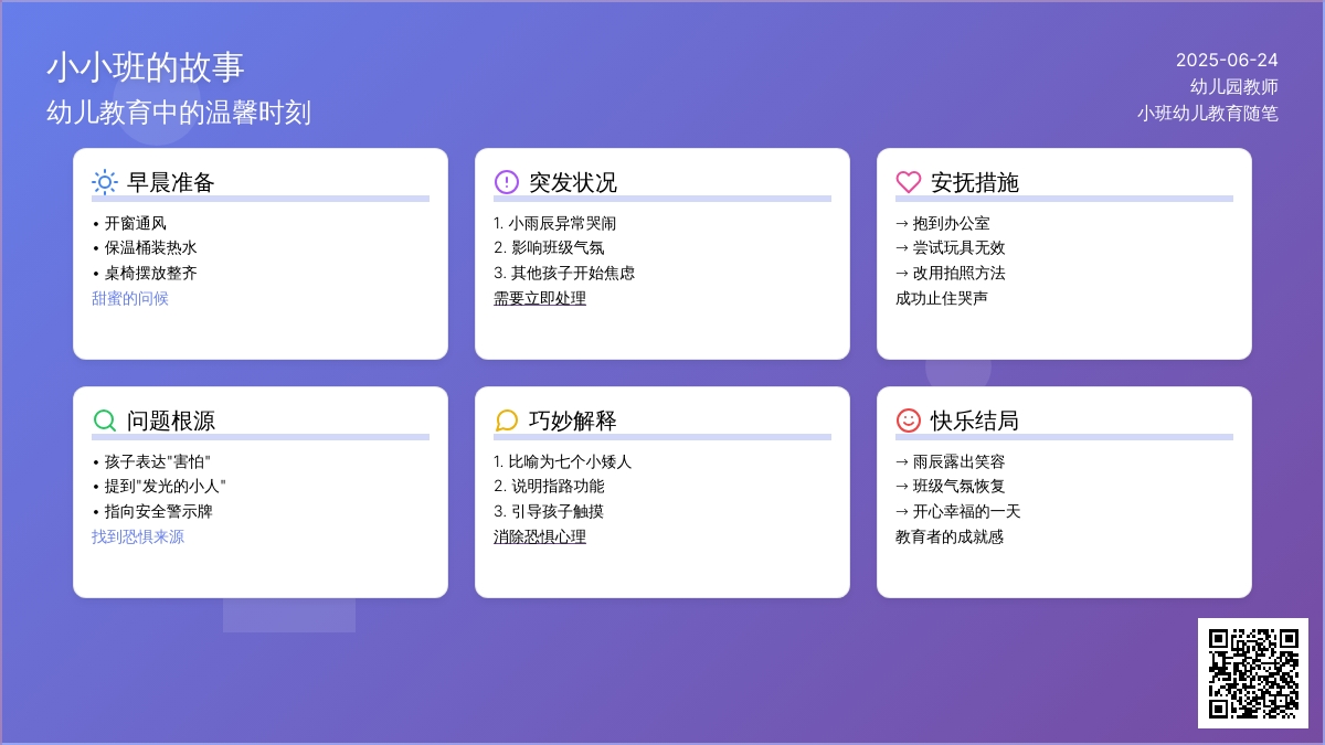 小班幼儿教育随笔小小班的故事