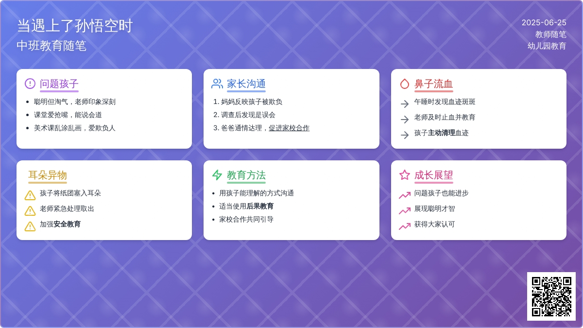 中班教育随笔当遇上了孙悟空时