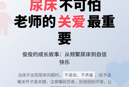 幼儿观察记录《用孩子的尿床》-幼师课件网