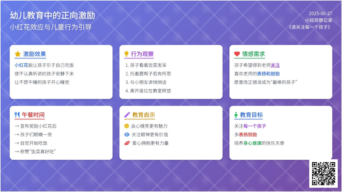 小班观察记录《请关注每一个孩子》