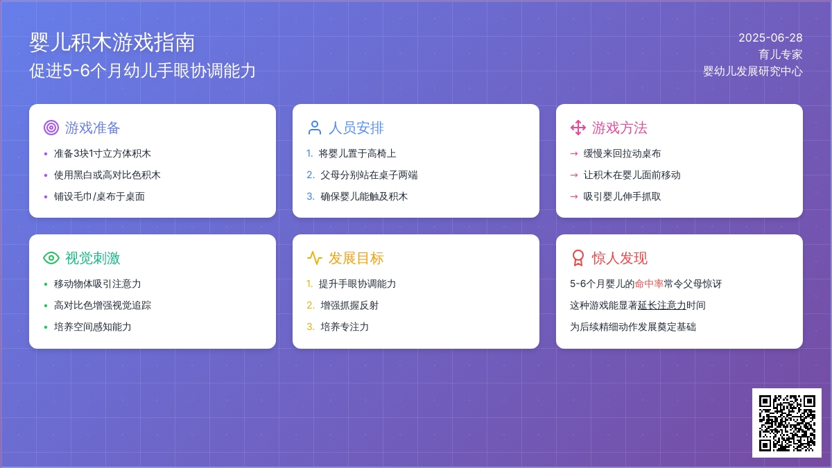 婴儿积木游戏