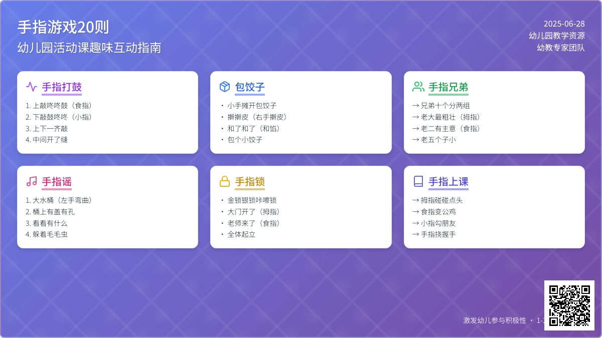 手指游戏20则