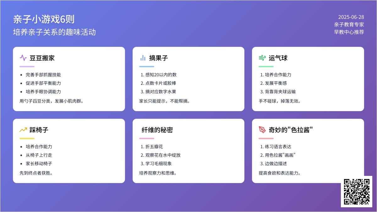 亲子小游戏6则