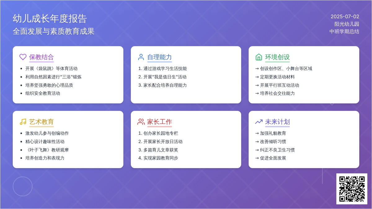 2015年幼儿园中班学期总结范文