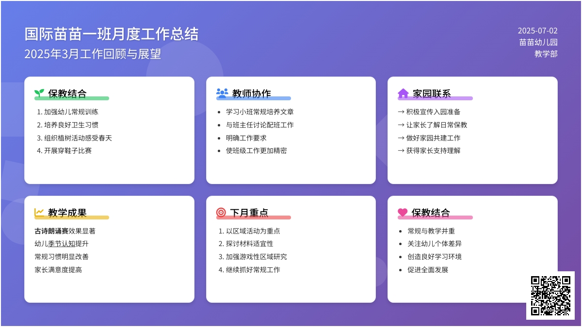 2015年三月份幼儿教育工作总结范文