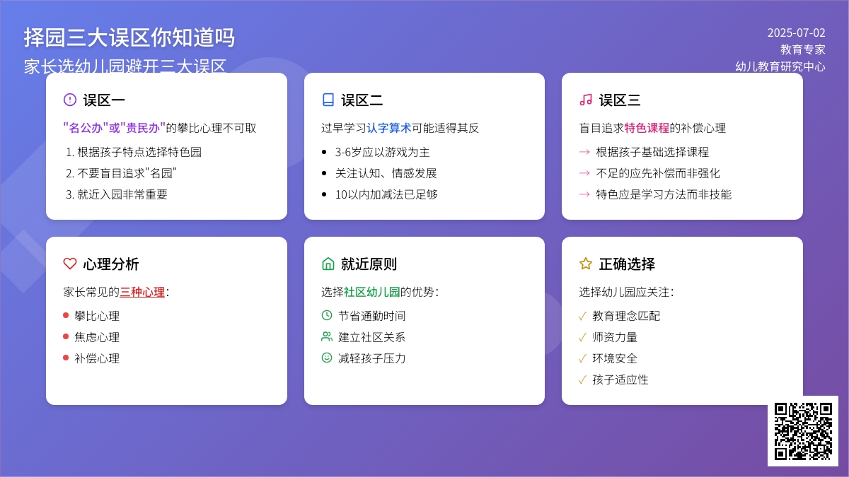 择园三大误区你知道吗
