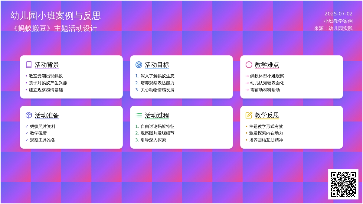 幼儿园小班案例与反思《蚂蚁搬豆》