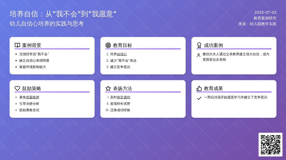 案例:老师，我不会！