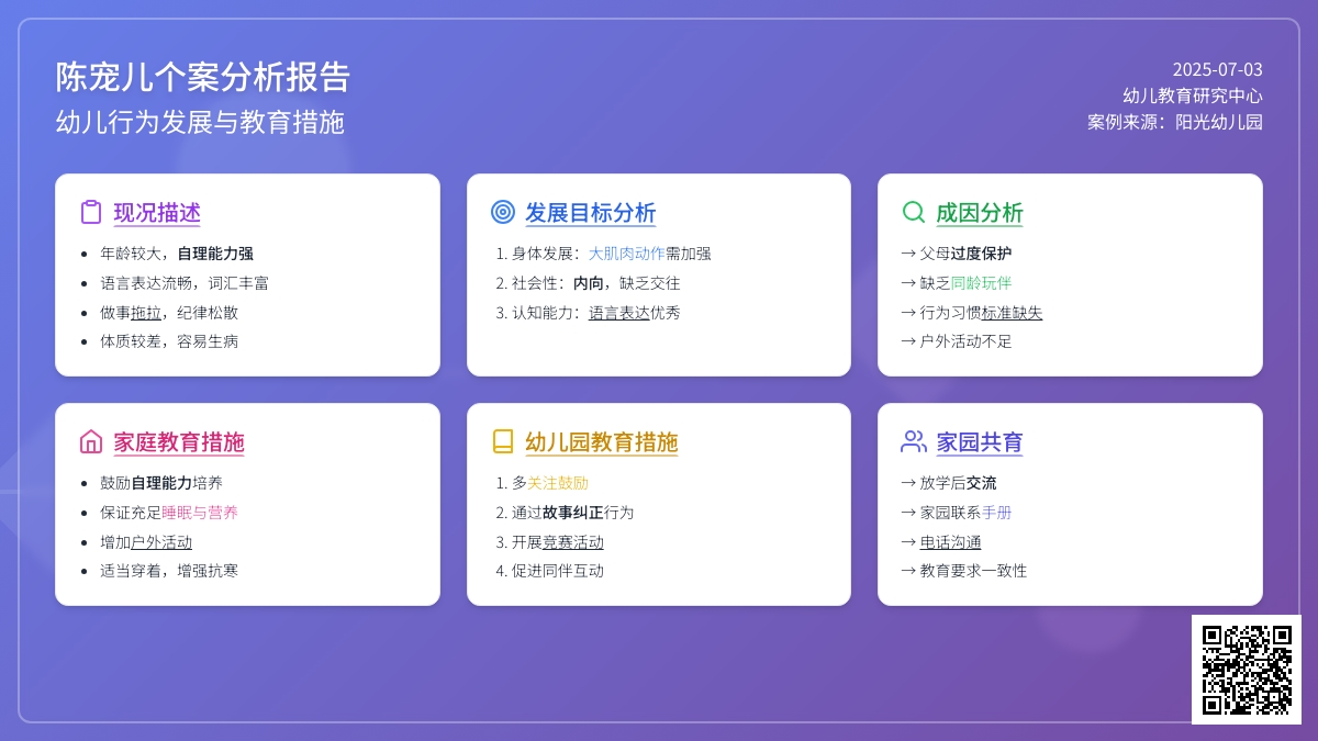 案例:个案分析―――陈宠儿