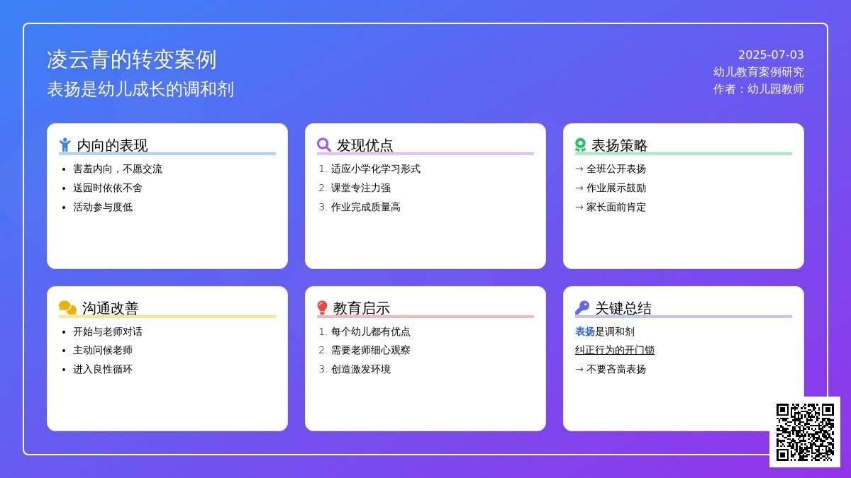 案例：凌云青变了