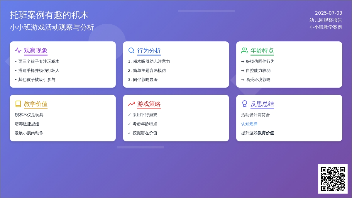 案例：托班案例有趣的积木
