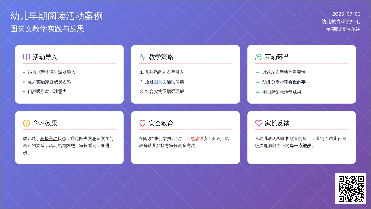 案例：活动反思