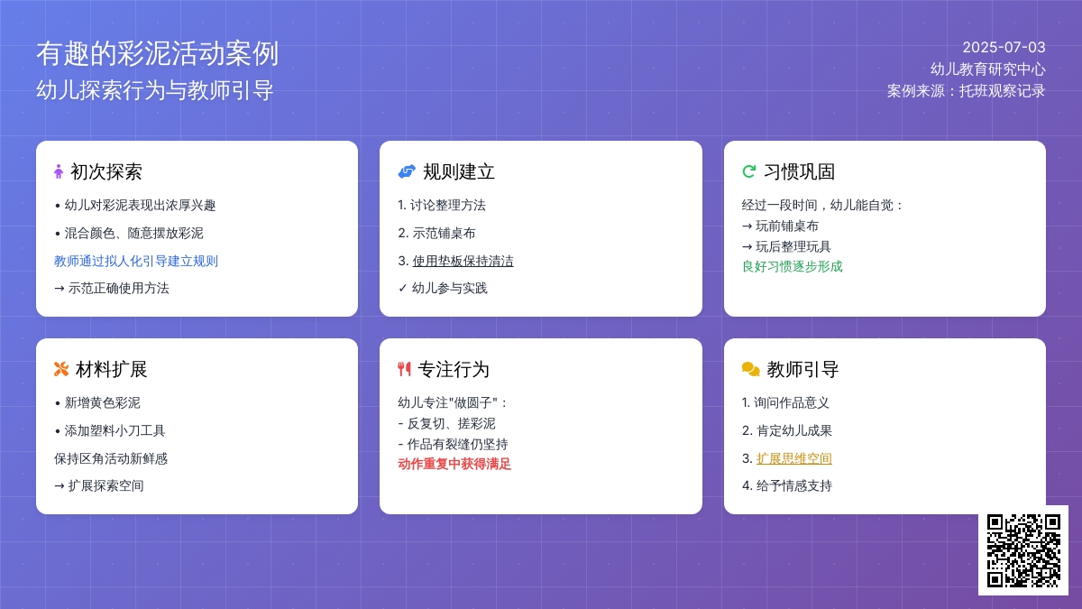 案例：有趣的彩泥