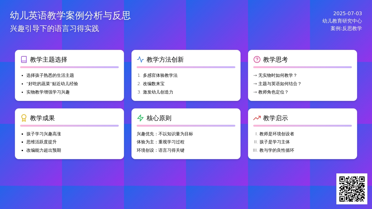 案例:反思教学