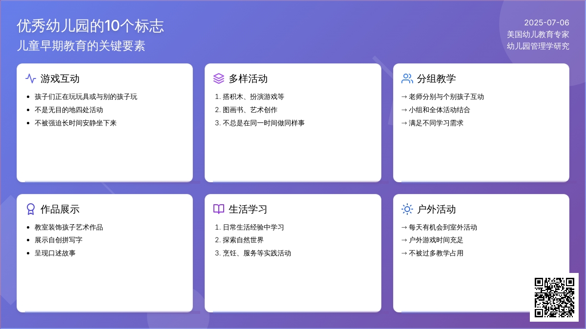 好幼儿园10个标志