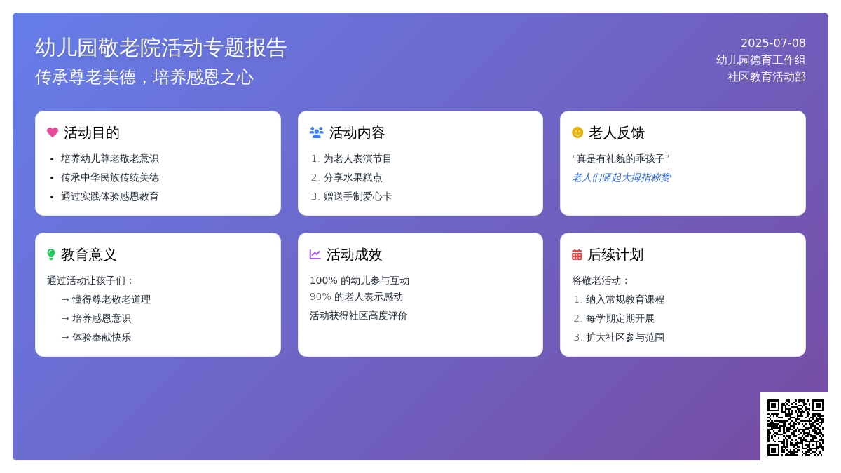 幼儿园去敬老院活动总结最新精选五篇范文