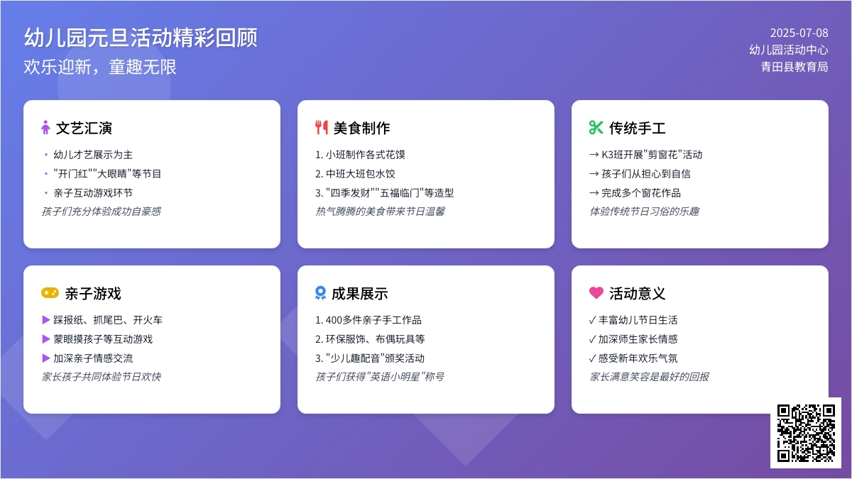 幼儿园元旦活动总结范文精选5篇大全