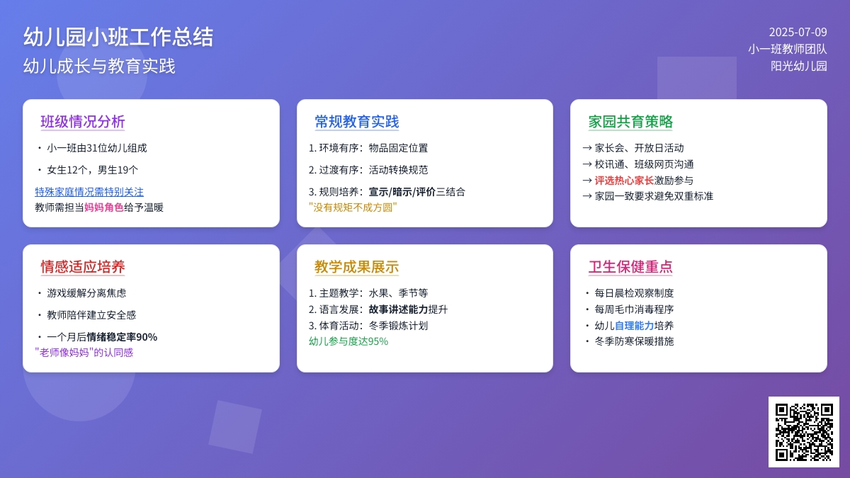 幼儿园小班工作总结（精选4篇）