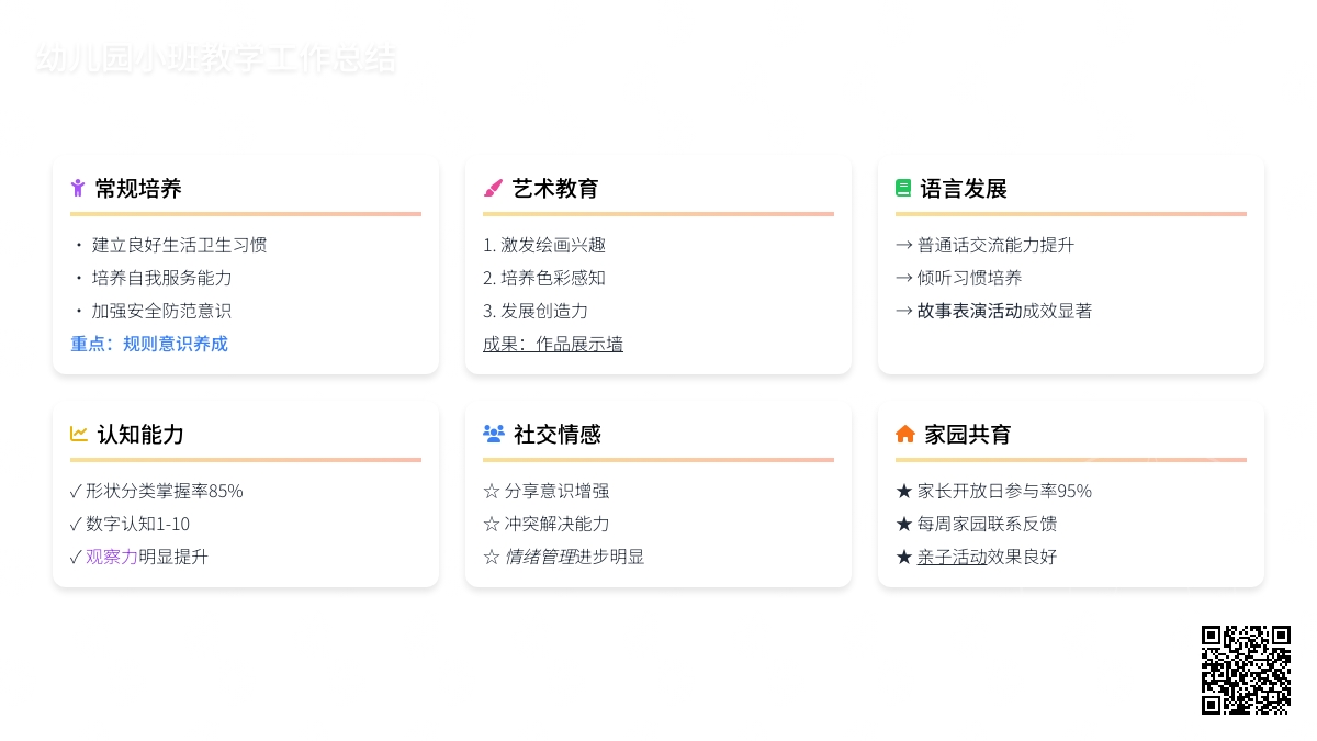 精选幼儿园小班教学工作总结范文汇总8篇