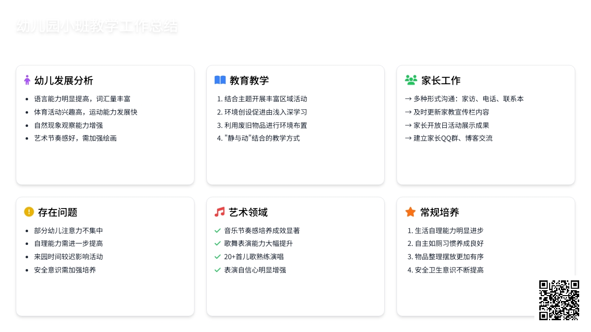 【精选】幼儿园小班教学工作总结四篇