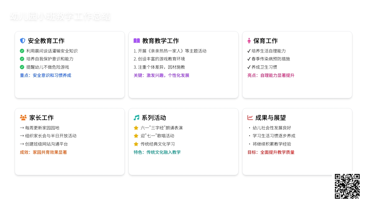 精选幼儿园小班教学工作总结范文集合9篇