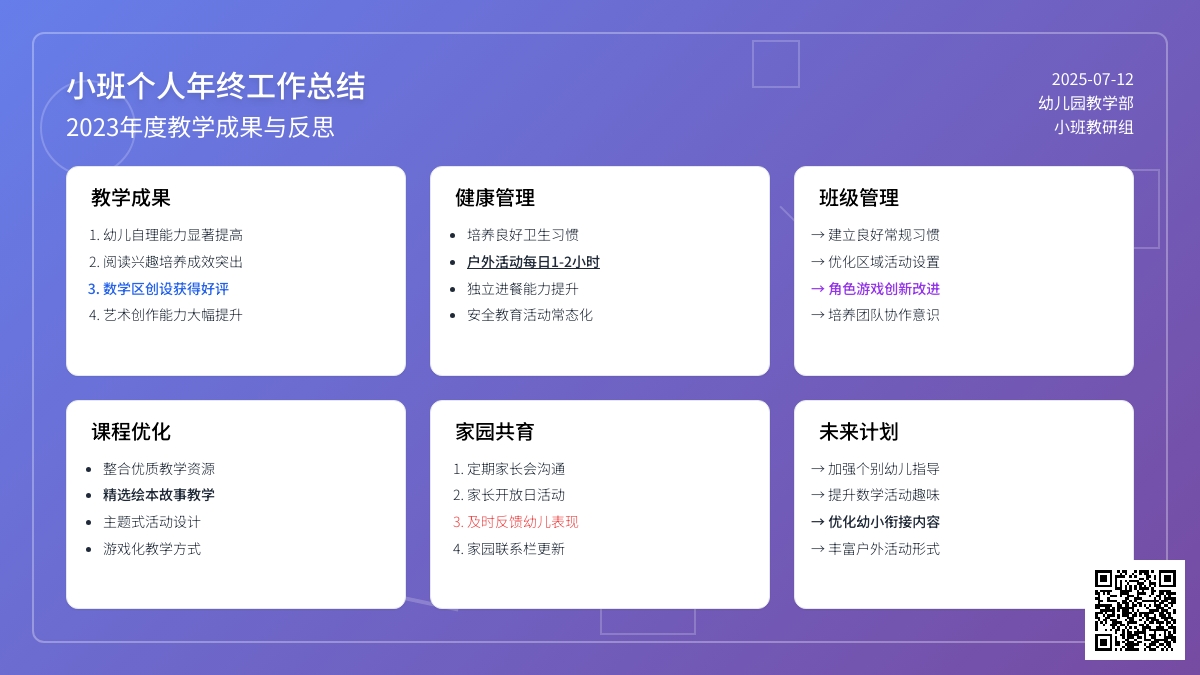 小班个人年终工作总结（通用7篇）