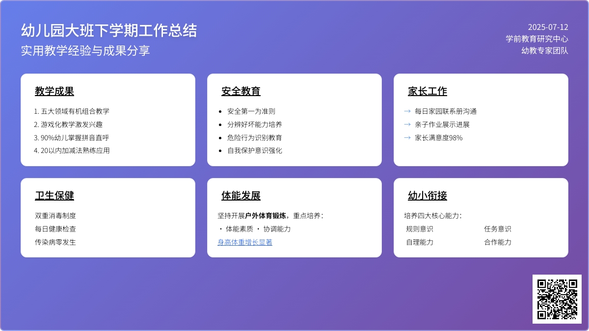 实用的幼儿园大班下学期工作总结三篇
