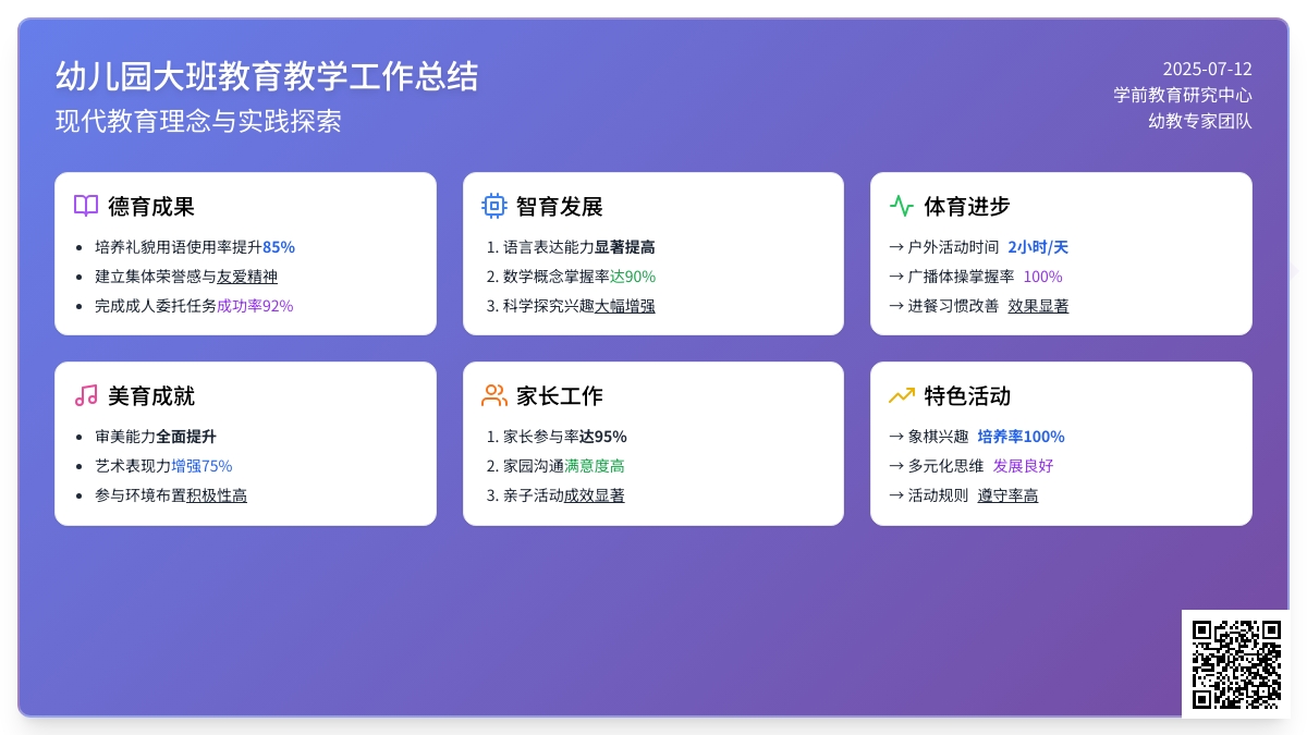关于幼儿园大班教育教学工作总结9篇