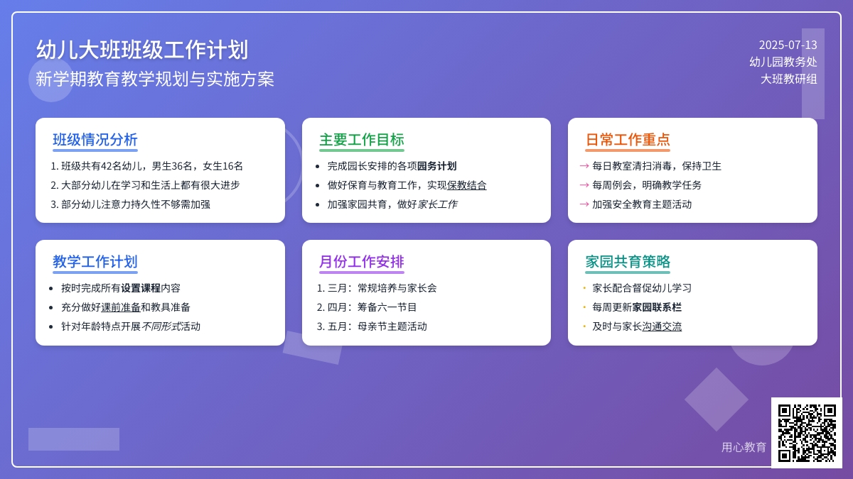 幼儿大班班级工作计划(通用7篇) 幼儿大班班级工作计划(通用7篇)