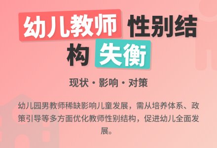幼儿园教师性别结构现状与成因-幼师课件网