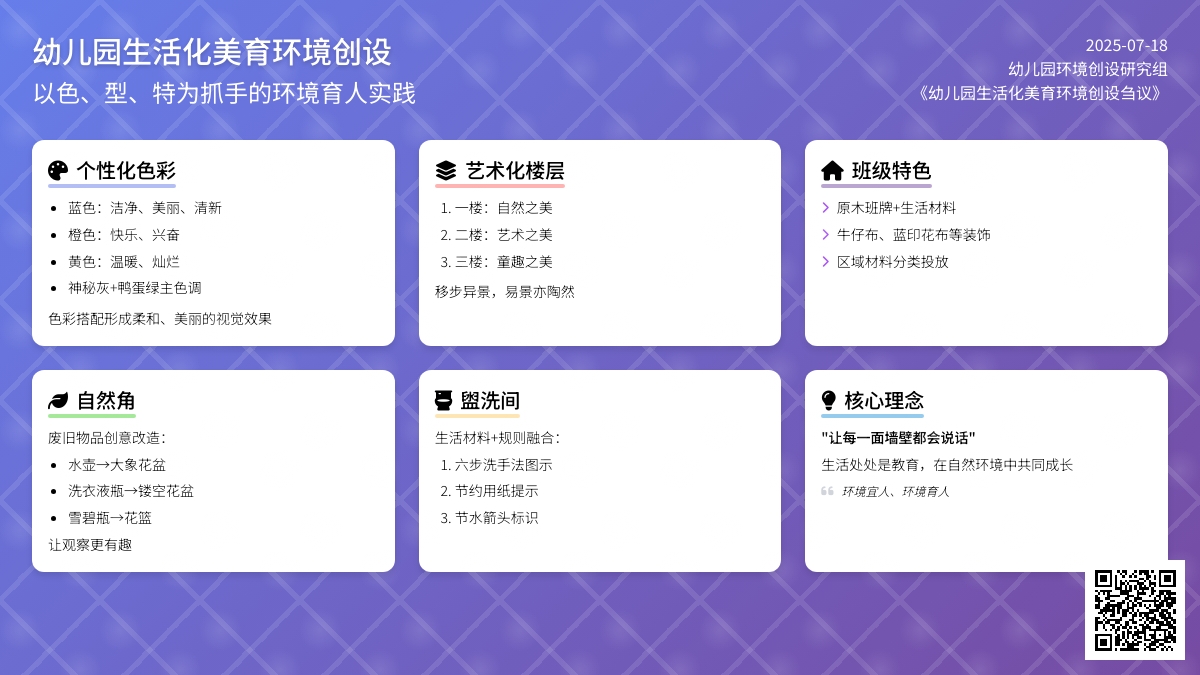 幼儿园生活化美育环境创设刍议
