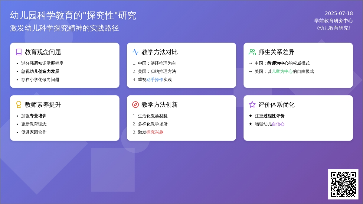 浅谈幼儿园科学教育的“探究性”