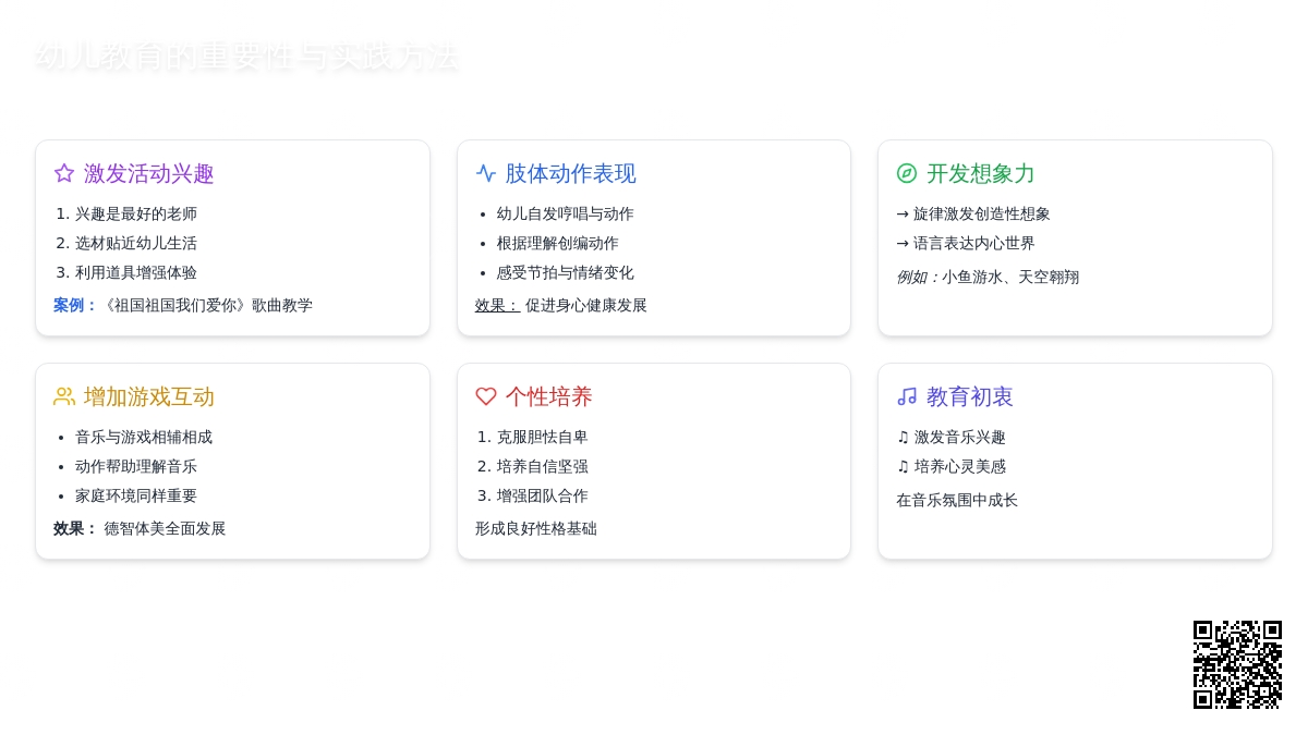 幼儿园音乐教育活动开展方法之我见