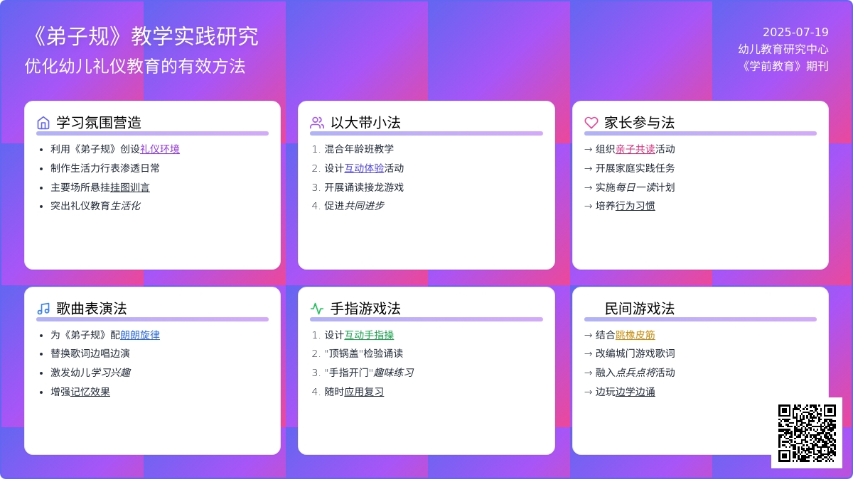 结合《弟子规》浅谈幼儿园小班教学方法