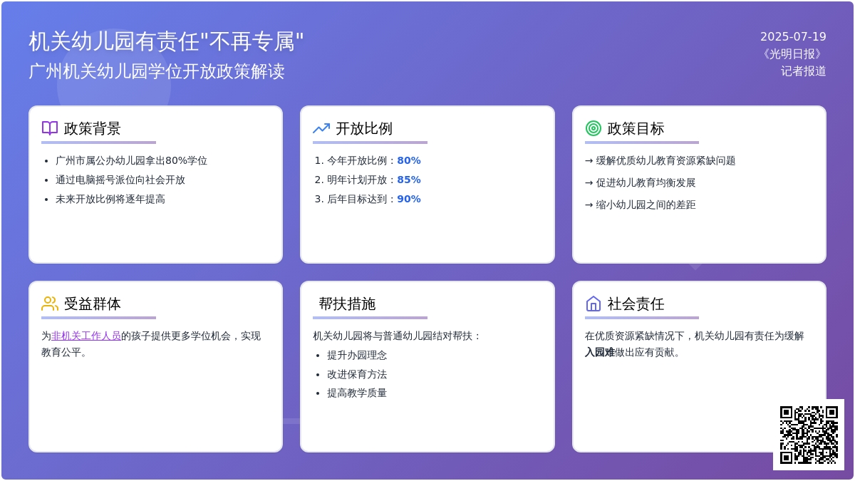 机关幼儿园有责任“不再专属”