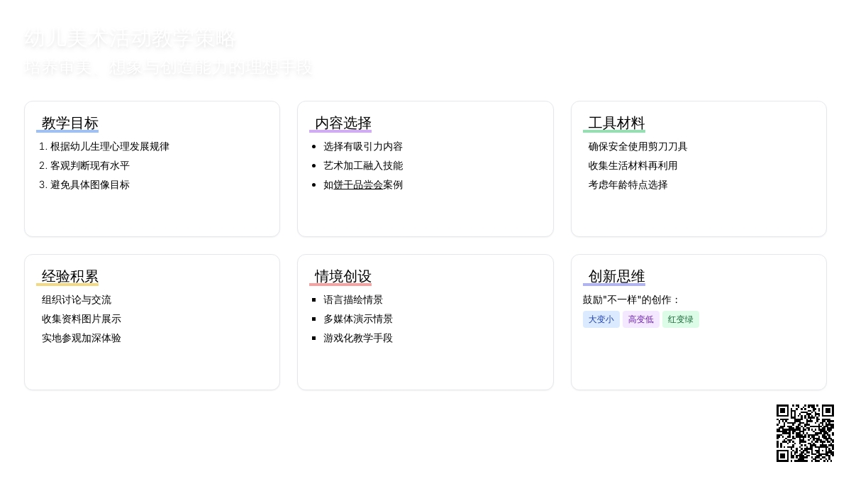 优化幼儿园美术活动“三步曲”