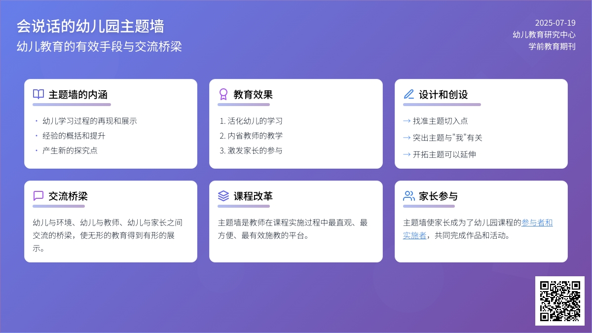 会说话的幼儿园主题墙