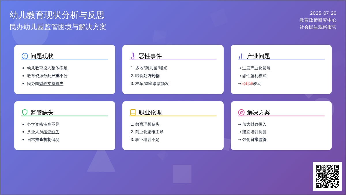 为什么喂药的都是民办幼儿园