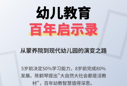 幼儿园教育：透过历史看现状-幼师课件网