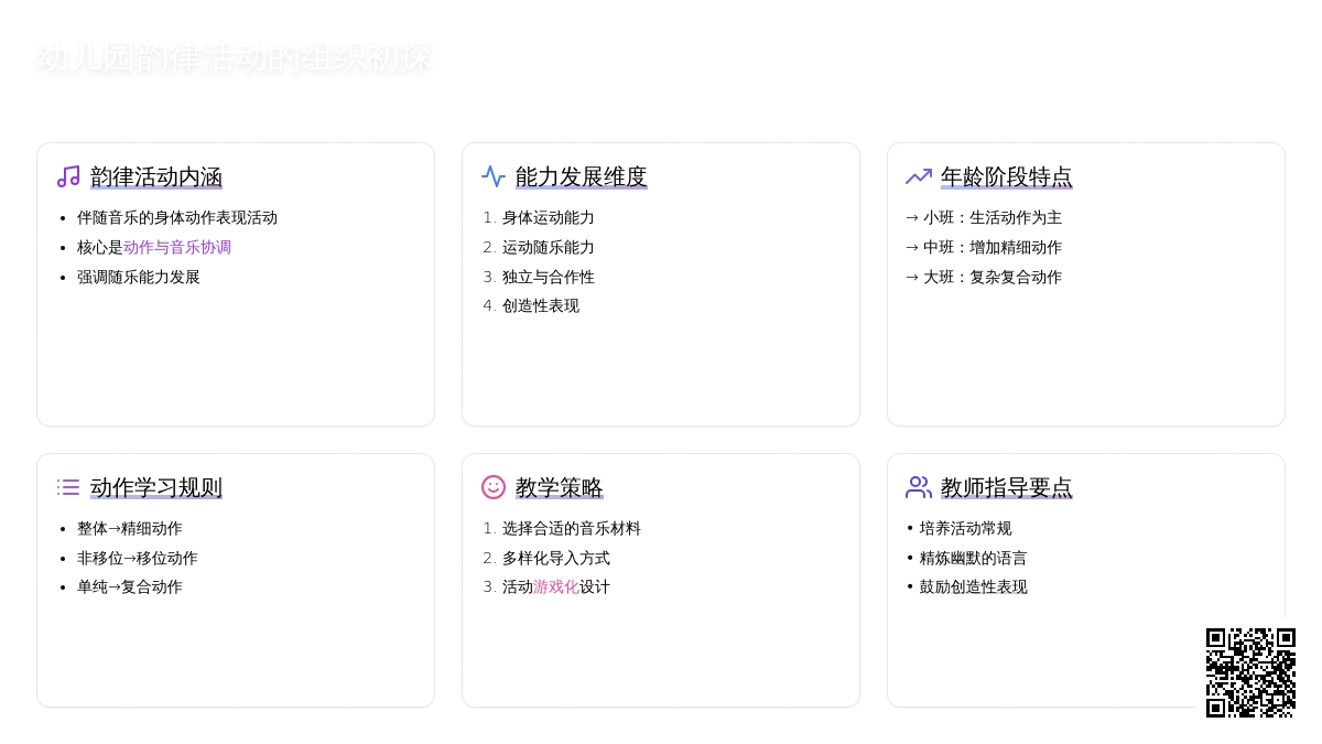 幼儿园韵律活动的组织初探