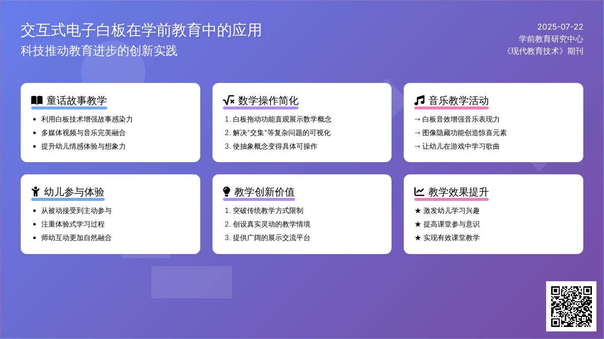 交互式电子白板，让幼儿园教学绽放异彩
