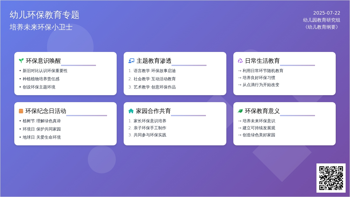 幼儿园实施环保教育的几点见解