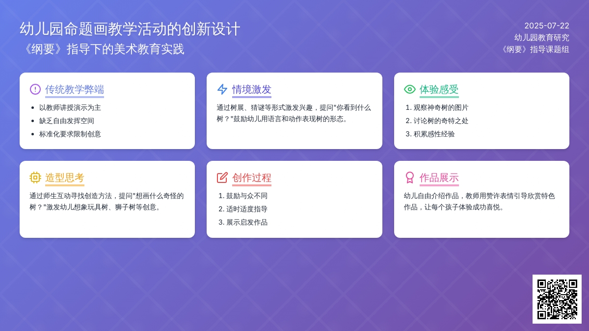 幼儿园命题画教学活动的设计