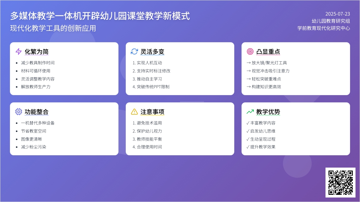 多媒体教学一体机开辟幼儿园课堂教学新模式
