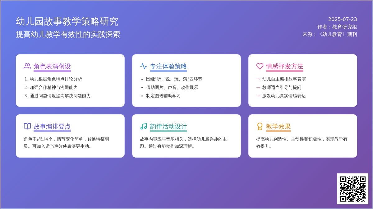 谈如何开展幼儿园音乐故事教学
