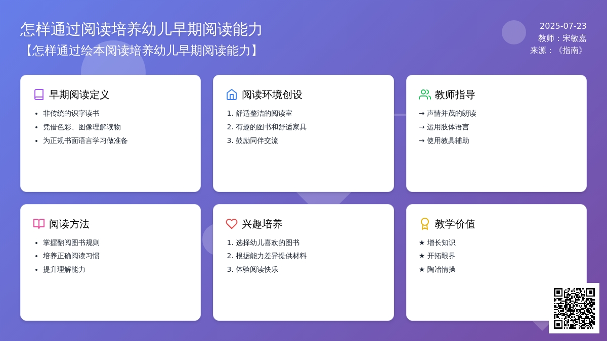 怎样通过绘本阅读培养幼儿早期阅读能力