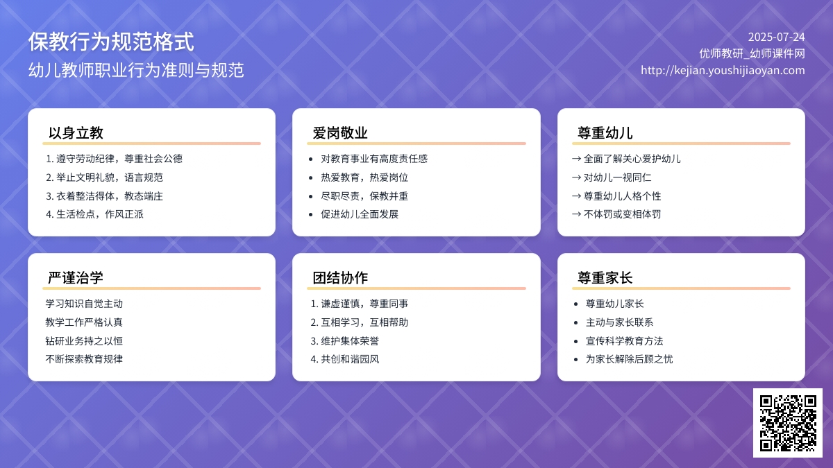 保教行为规范论文格式