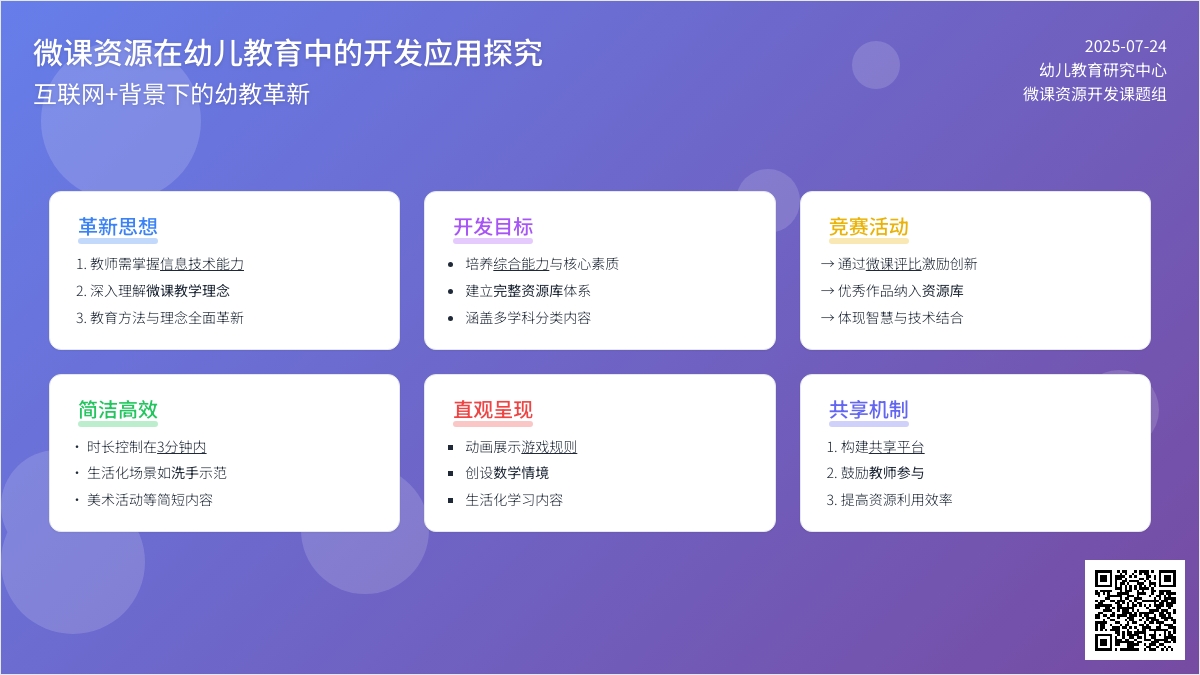 微课资源在幼儿教育中的开发应用探究论文