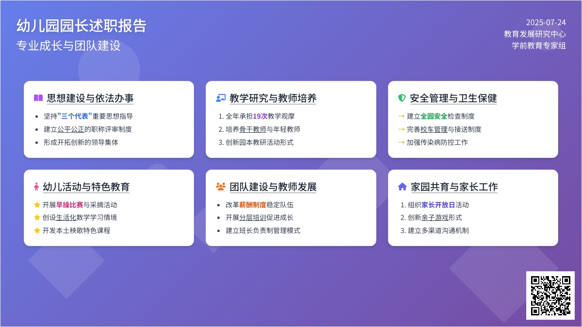 幼儿园园长个人述职报告范文（精选5篇）